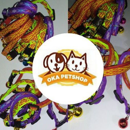 Kalung Kucing Motif Lonceng Bulat / Kalung Kucing &amp; Anjing Mini X-Small Lonceng