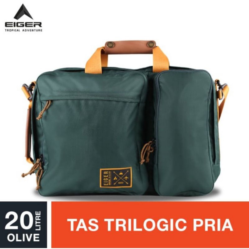 Eiger1989 Tas Ransel Portmantes Trilogic Bag 20L Daypack Tas Punggung