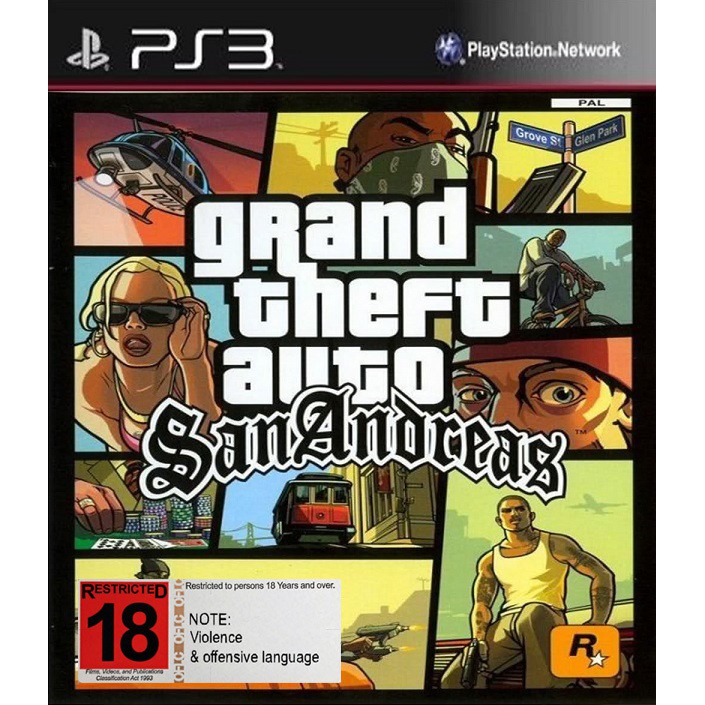 ps3 gta san andreas