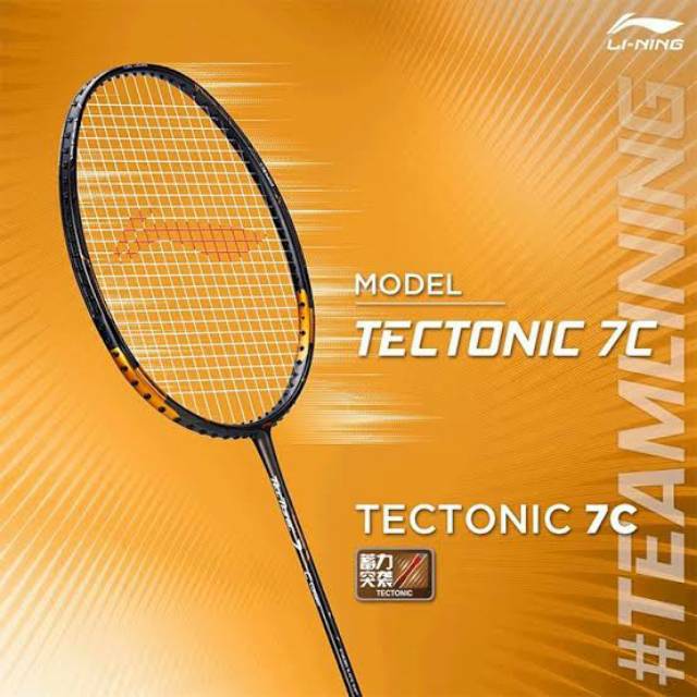 Raket Badminton / Bulutangkis LINING TECTONIC 7 C / COMBAT ORIGINAL