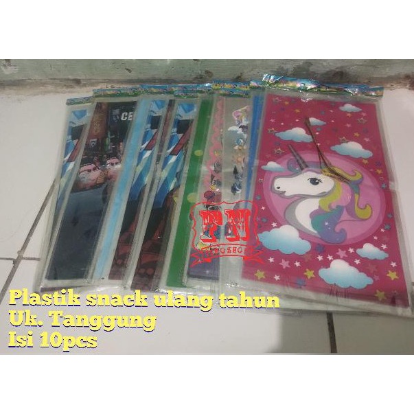 

plastik snack ulang tahun/plastik craft