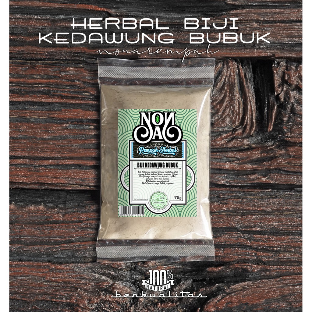 

Biji Kedawung Bubuk 75 Gram Herbal Serbuk Murni Alami Organic