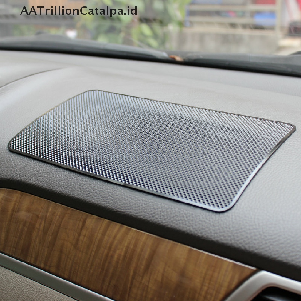 Aatrillioncatalpa Alas Dasbor Mobil Bahan Silikon PVC Anti Slip Ukuran 40x20cm