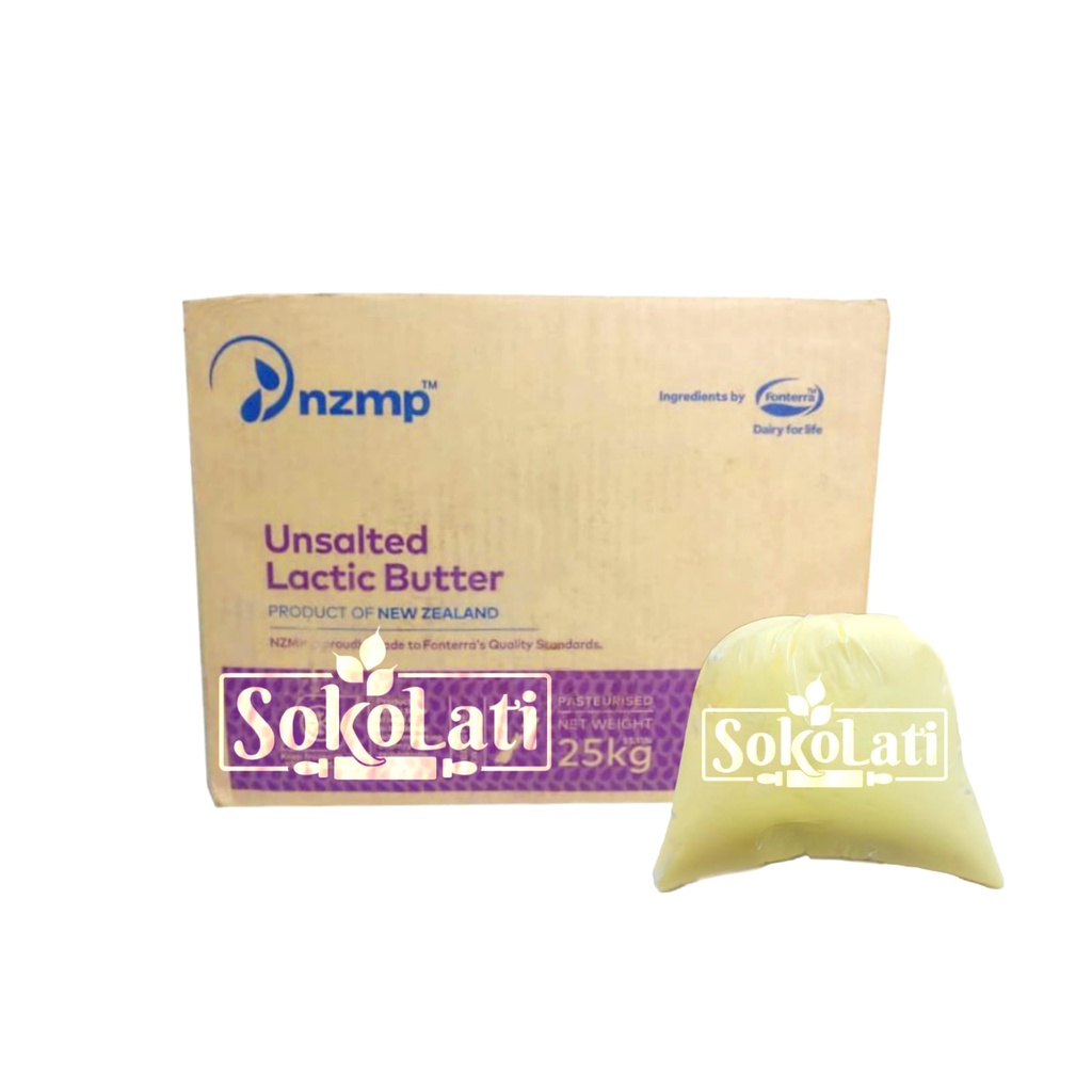 NZMP Unsalted Lactic Butter 500gr
