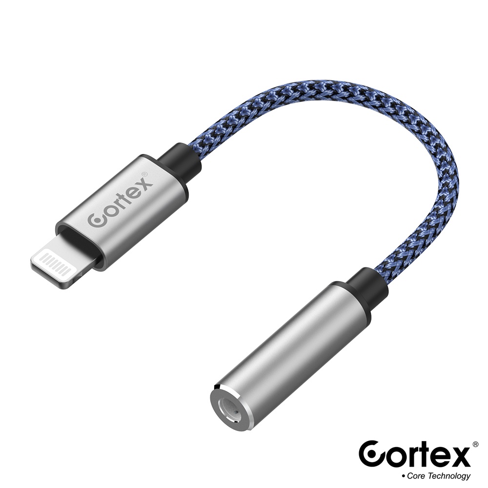 Cortex MH220 Splitter Converter lightning iP to headphone jack 3,5mm HEADSET ORI IC