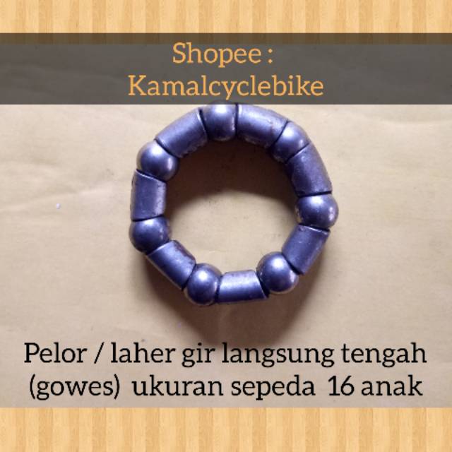 Pelor / laher gir langsung sepeda ukuran 16 anak