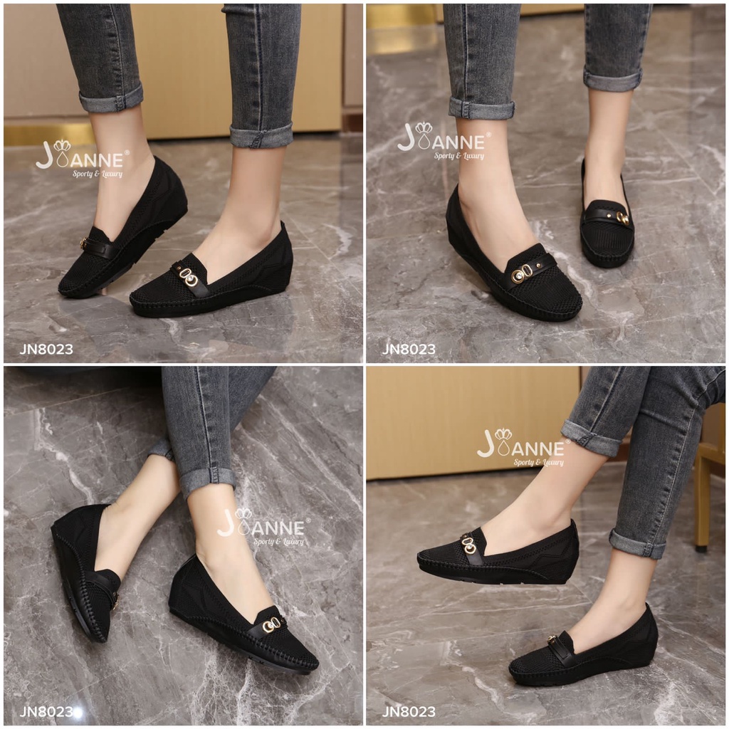 JOANNE Sepatu Wanita Wedges Shoes #JN8023 ORIGINAL