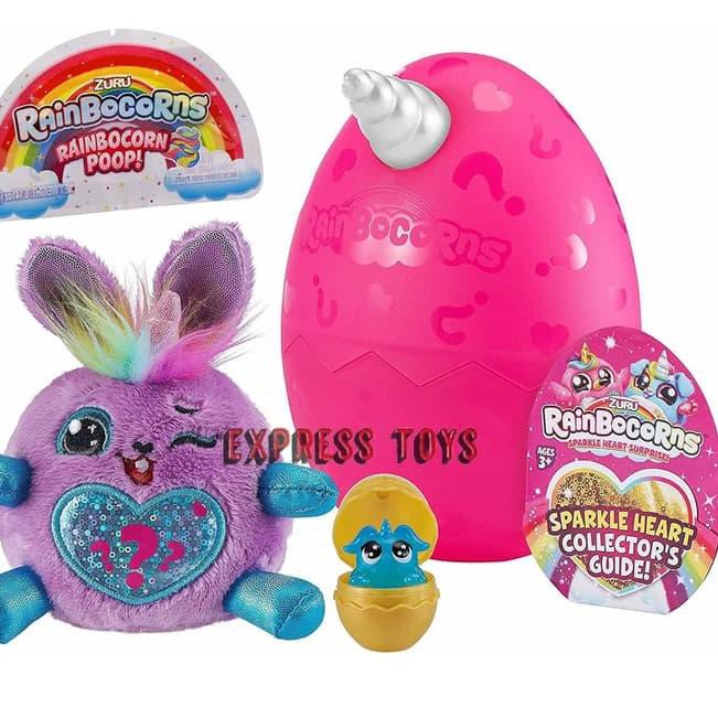 Zuru Rainbocorns Sparkle Heart Surprise Mystery Egg 5 Suprises Big Promo