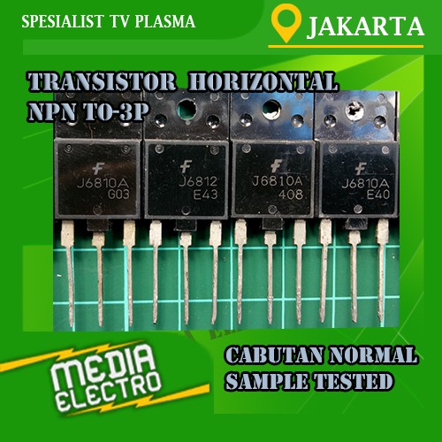 Transistor Horizontal Cabutan FJAF6810 To-3PF / J6810 / J6810A