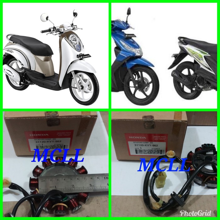 SPULL ASSY BEAT/SCOOPY ORIGINAL AHM 31120-KVY-962