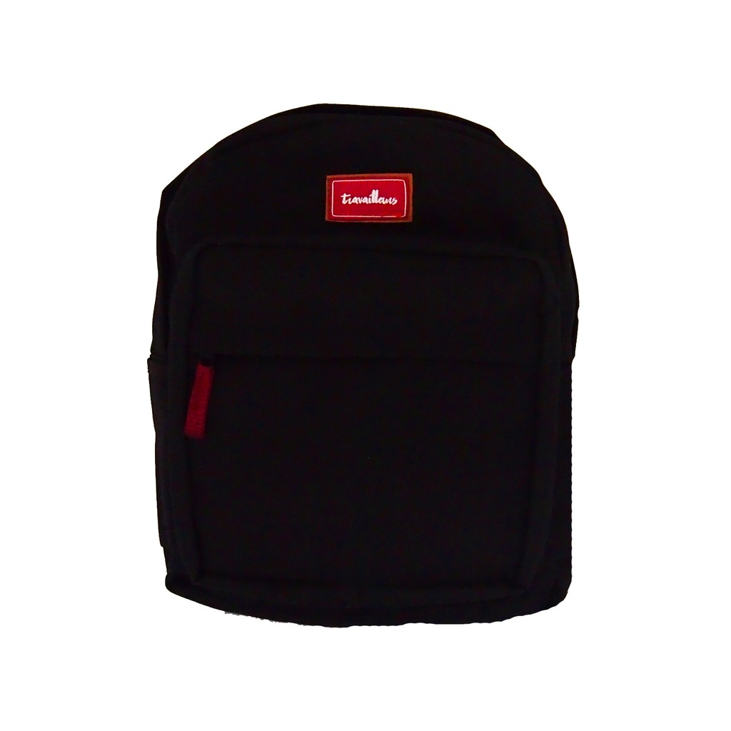 Travailleurs Mini Scholar Black (Mini Backpack) - Tas Ransel Kecil PRIA & WANITA ORIGINAL