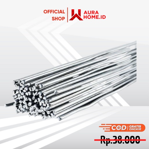 Kawat Las Aluminium Electrode Suhu Rendah 500mm 20PCS / Kawat Las Alumunium Bakar Tembaga Baja Hancu