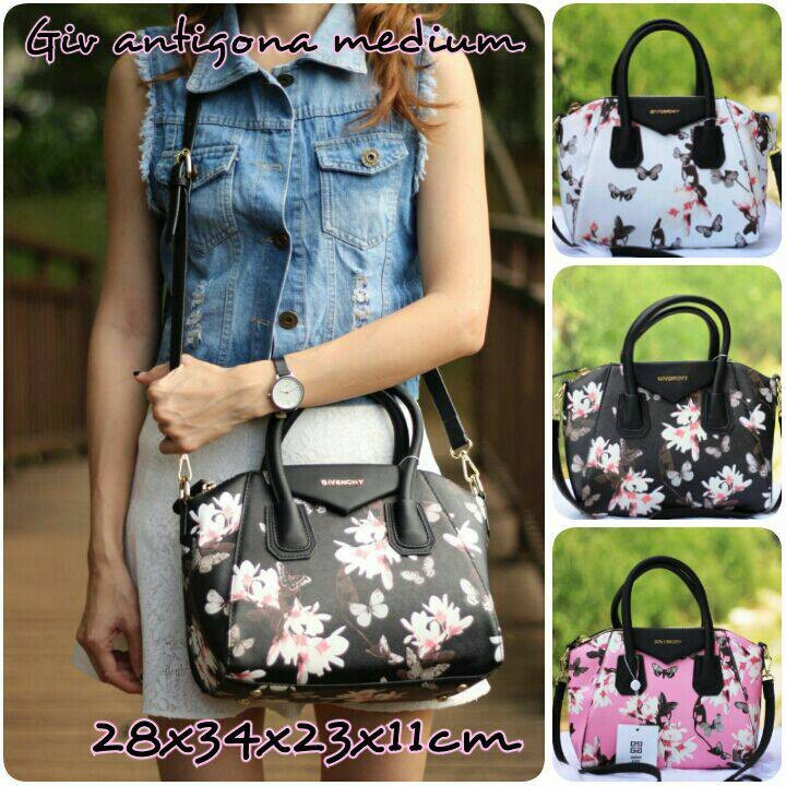 TAS GIVENCHY ANTIGONA FLOWER MEDIUM