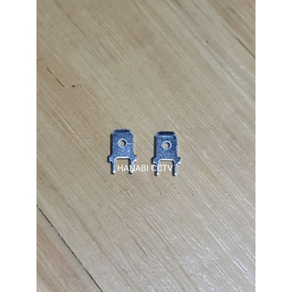 Skun Silver PCB Gepeng Terminal 6.3 Female Male Karet