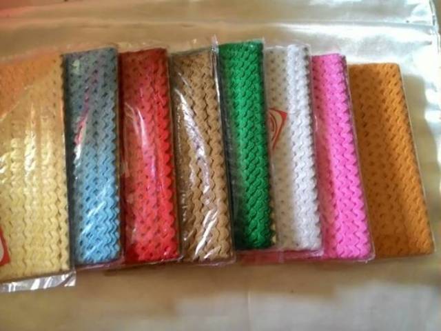 Renda Zig Zag / Renda Biku / Renda Gigi Walang per roll