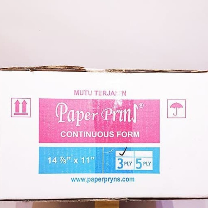

CONTINUOUS FORM 14 7/8 X 11 3PLY PAPERPRYRNS