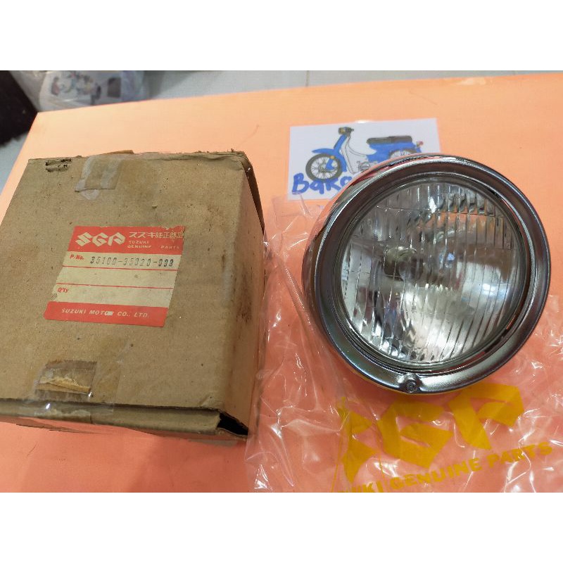 lampu reflektor depan headlamp head lampu suzuki FR70 FR 70 jambul kuncung original