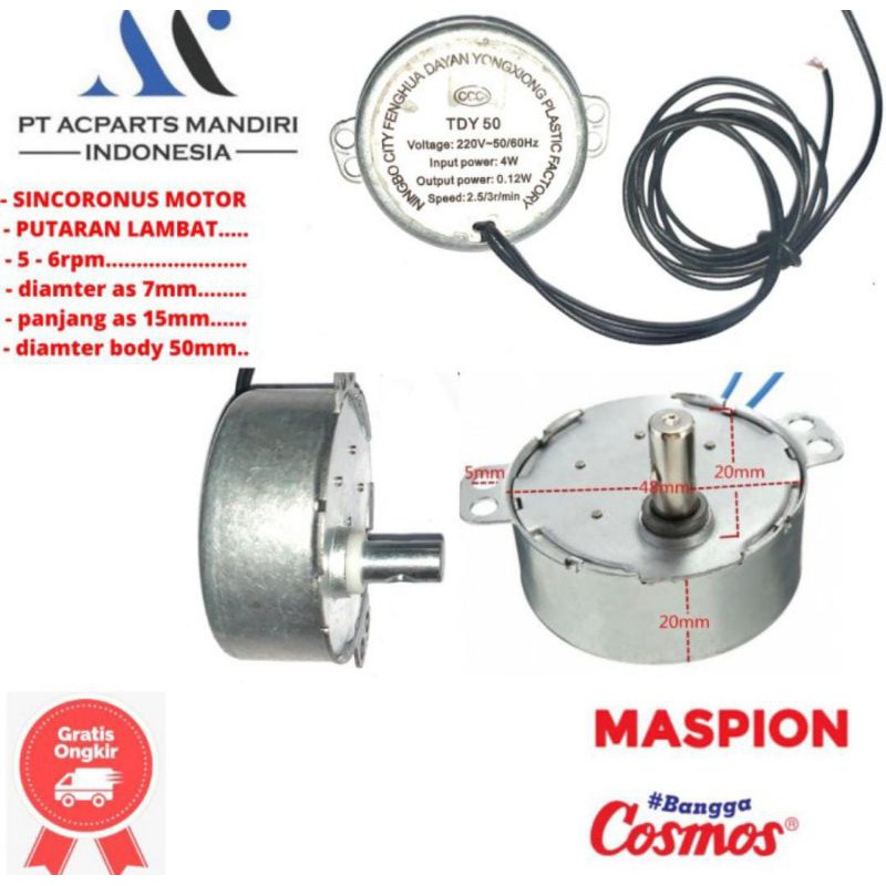SYNCHRONOUS motor kipas angin - rotary motor kipas angin dinding umum