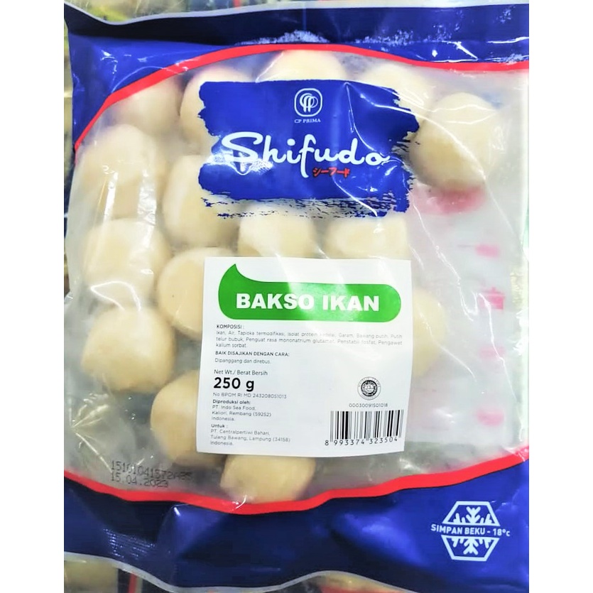 

Shifudo Bakso Ikan 250gr