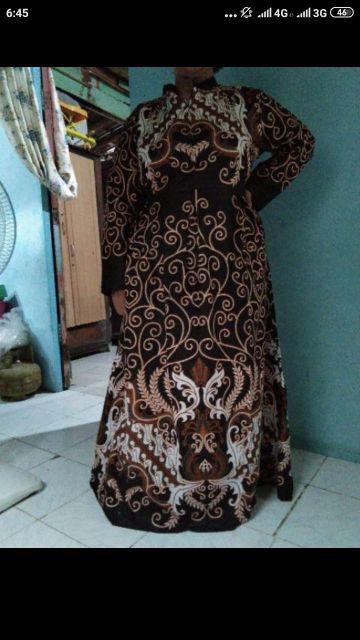 Batik Gamis Anak/baju Batik Anak Cewek/batik Anak Modern