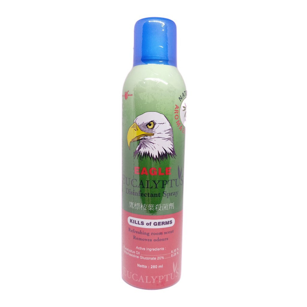 (INEED) EAGLE Disinfektan Spray 280ml - Eagle Eucalyptus Disinfectant Spray