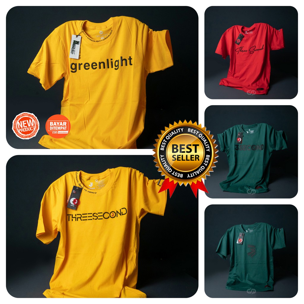 Kaos Super Premium Distro Unisex Sablon Timbul Keren Bahan Cotton Combed 30s