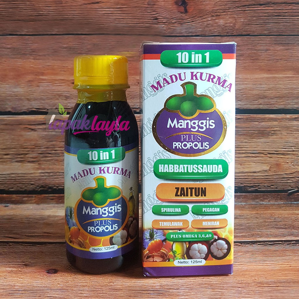 Madu Kurma Manggis 10 in 1 Plus Propolis