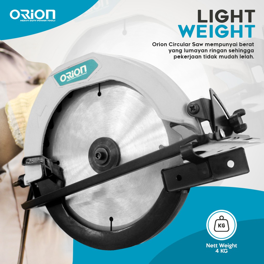 Circular Saw / Mesin Potong Kayu Orion CSM583 Diameter Blade 7 Inch