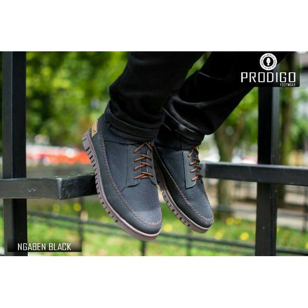 sepatu prodigo ngaben black