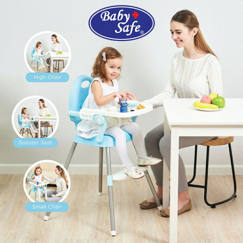 High Chair Baby Safe 3in1 HC05 Kursi Makan Bayi