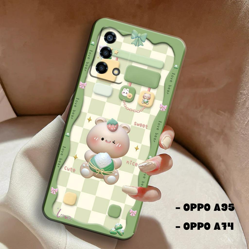 Case Hp Oppo A95 - A74 - Casing Hp Oppo A95 - A74 - Elzora.id - Fashion Case KARTUN - Case Cewek - C