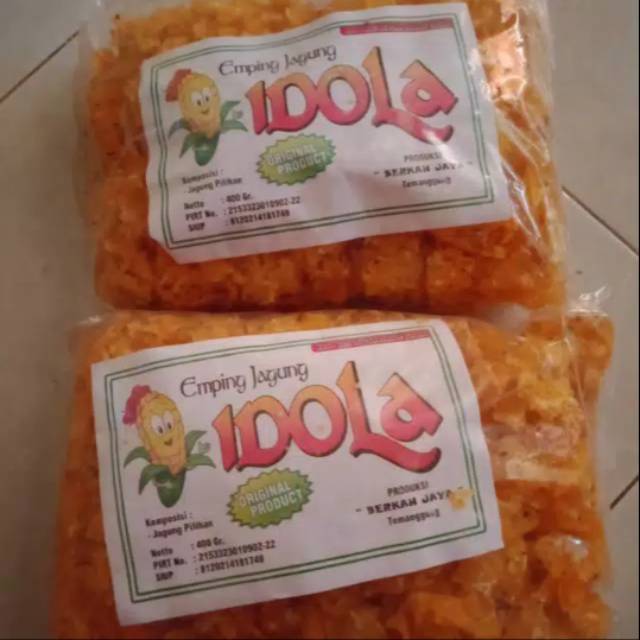 

Emping jagung mentah Idola 400gr