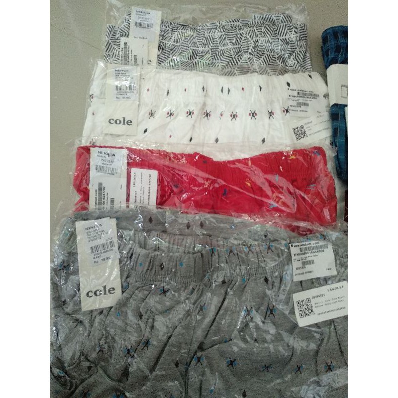 Boxer Cole bahan katun