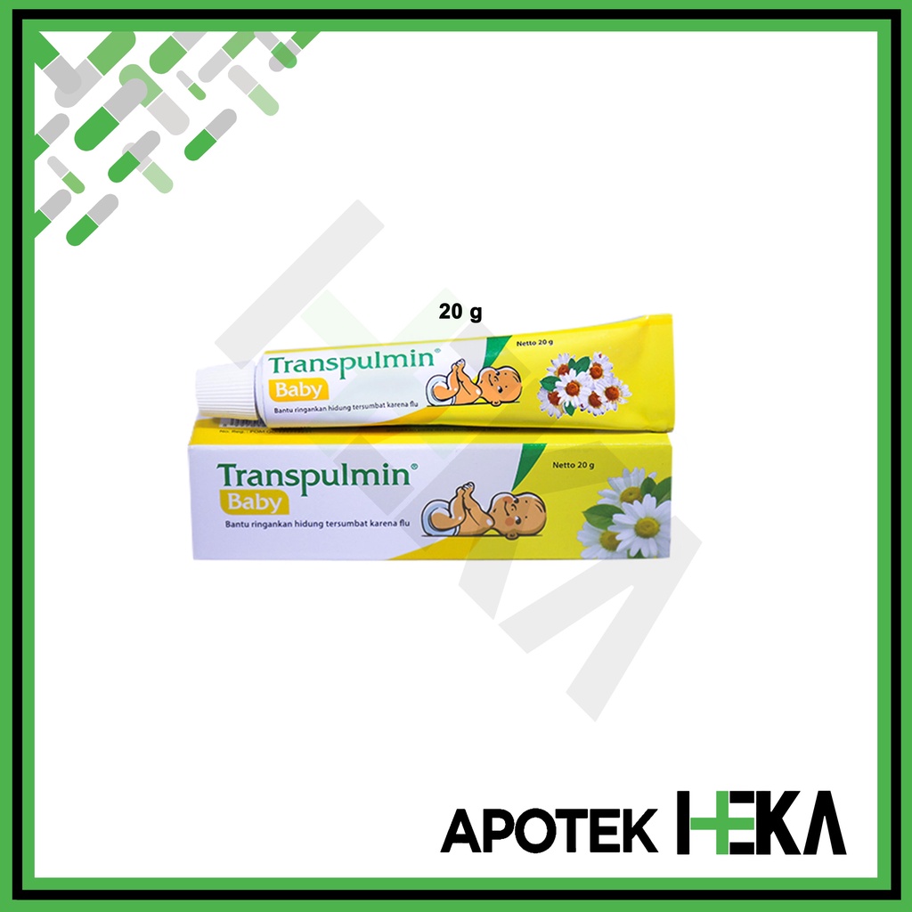 Transpulmin Baby Balsam - Ringankan Hidung Tersumbat Bayi 10 g / 20 g (SEMARANG)