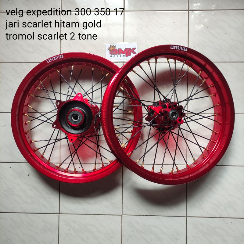 WHEEL SET SUPERMOTO CRF 150 EXPEDITION