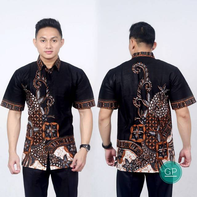 Suplier Size M L Xl Xxl  Bswart Batik Hrb026 Kenongo Hem Panjang Padi QMNpQeWi6JLbox