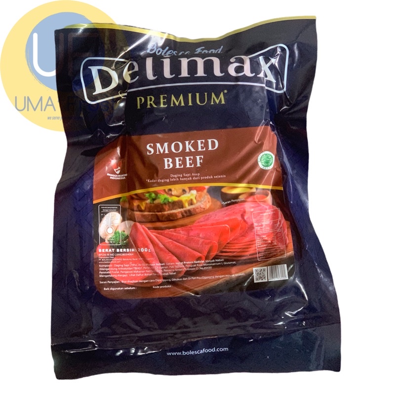 

DELI MAX SMOKED BEEF 200 GR