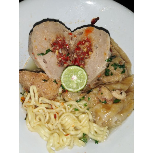 

cuanki bakso isi Cincang+mercon