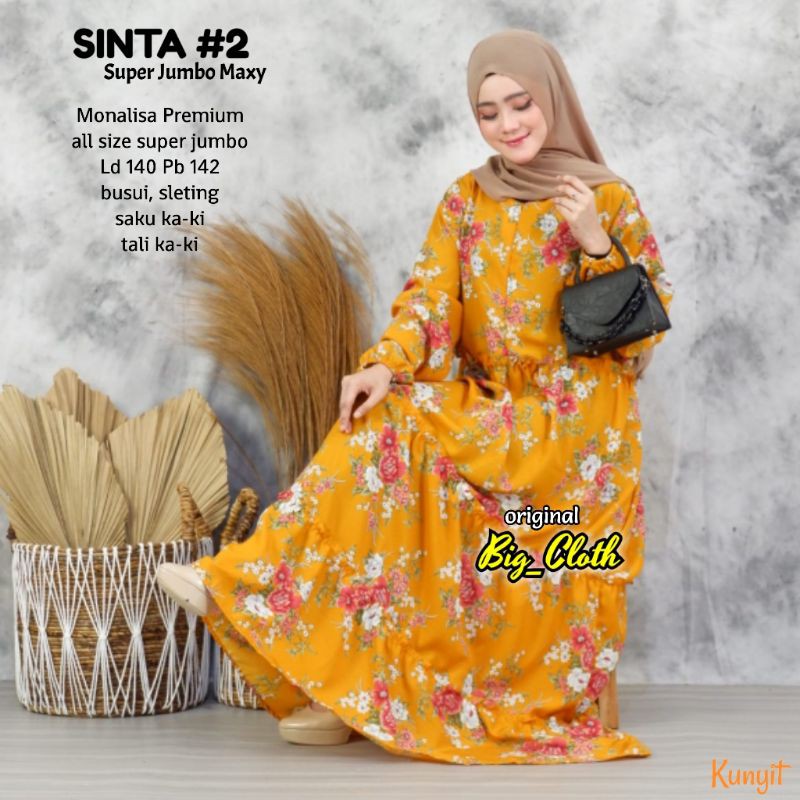 READY SINTA #2 SUPER JUMBO MAXY LD 140 MONALISA PREMIUM BUSUI SLETING