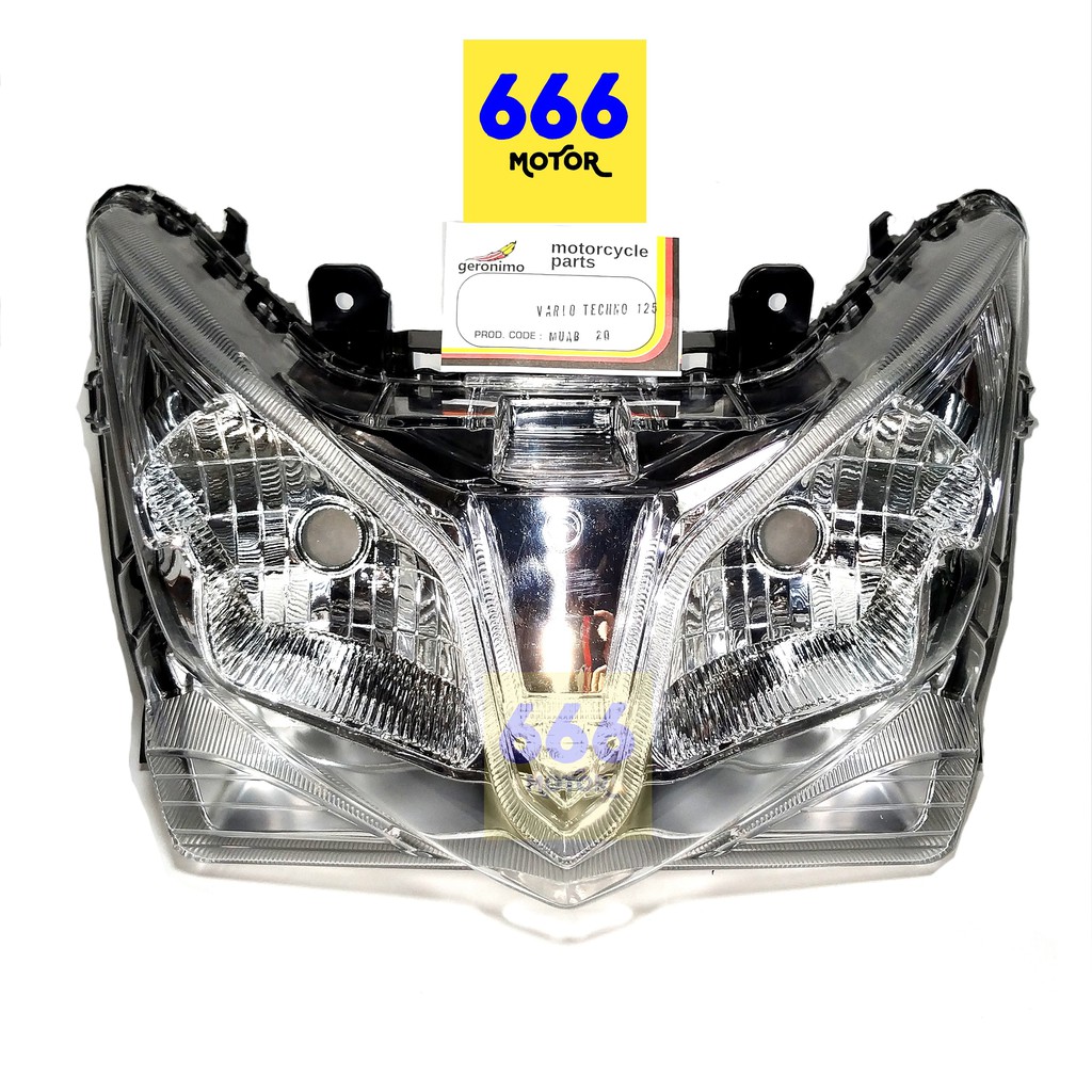 666MOTOR LAMPU DEPAN / REFLEKTOR VARIO TECHNO 125