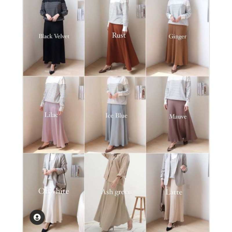 HANA SKIRT BY HIJABNUETA X DWIHANDA