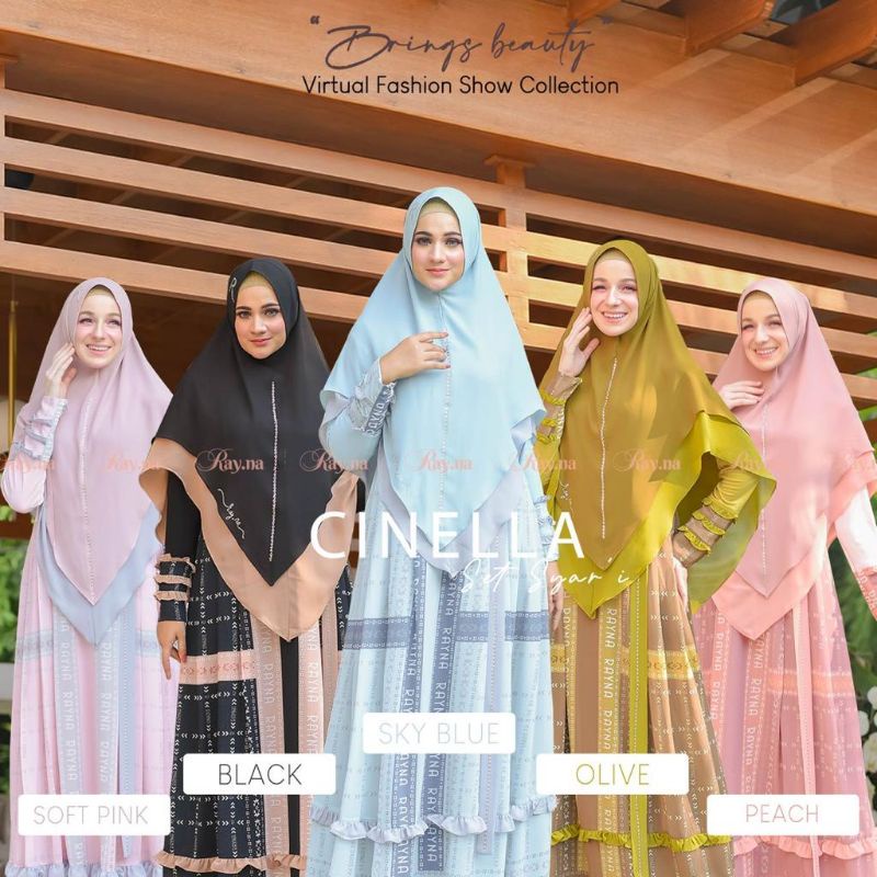 Cinella set syari by Rayna