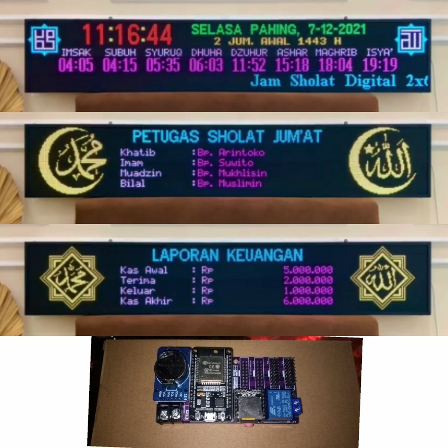 Kontroller JWS WiFi Jumbo Full Color P5 RGB - Controller JWS WiFi RGB - 2x6