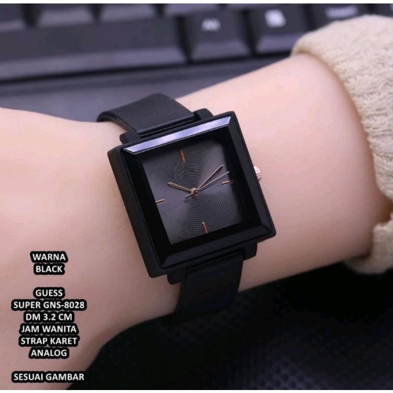 Jam Tangan Wanita Terlaris Analog Rubber