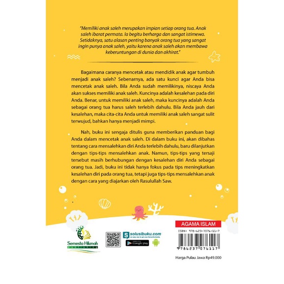 Buku Islamic Parenting - Orang Tua Saleh Anak Ikut Saleh - Buku Agama Islam Buku Islami-2