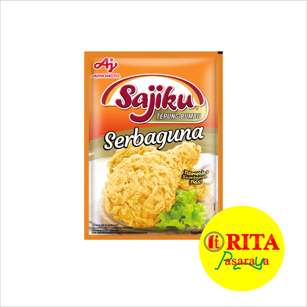 

Sajiku Tepung Bumbu Serbaguna 220 Gr