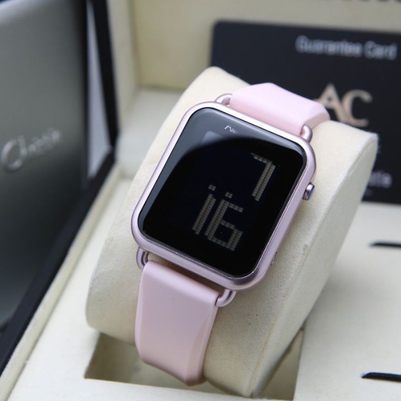 JAM TANGAN ALEXANDRE CRISTIE AC 9341 WANITA PINK