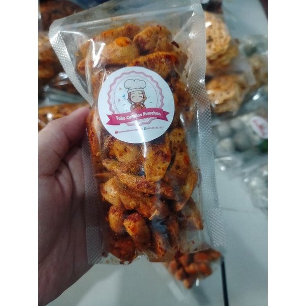 

otak2 ikan kering pedas