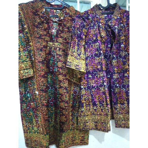 atasan wanita songket