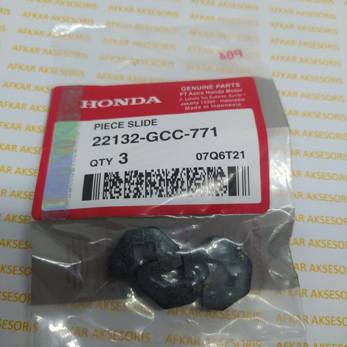 ORIGINAL AHM piece set sleder honda vario karbu vario110 beat spacy scopy